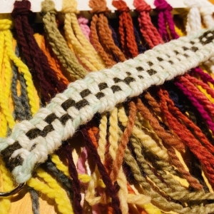 Close up photo of weaving for Indigenous Ways of Knowing: Two-eyed Seeing event