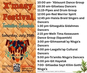 X'maay Festival July 25, 2026
