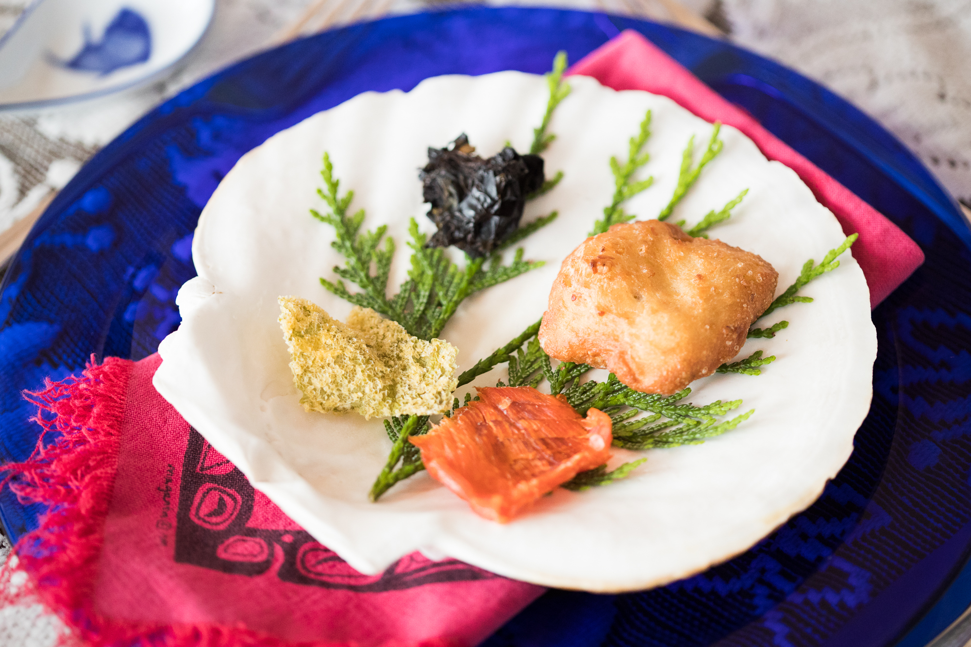 A traditional Indigenous high-end dish of food